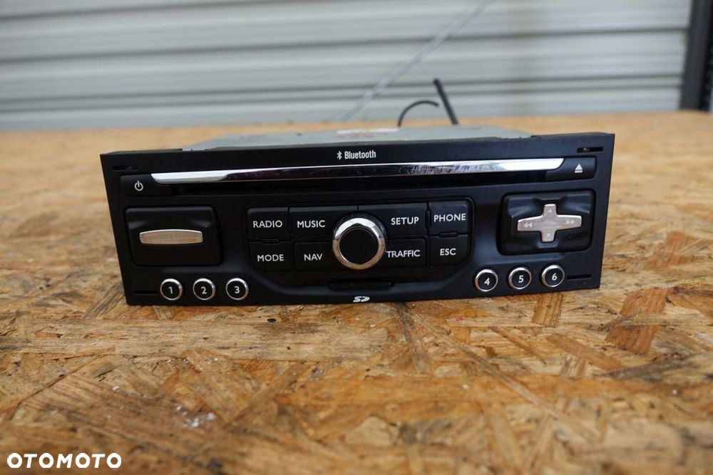 RADIO RADIOODTWARZACZ CITROEN C4 GRAND PICASSO 96661986XT - 1