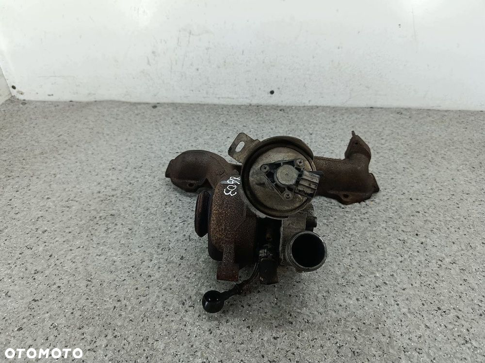 TURBINA Z KOLEKTOREM FORD FOCUS II 9654931780 GT1749V  GARRETT 2.0 TDCI - 7