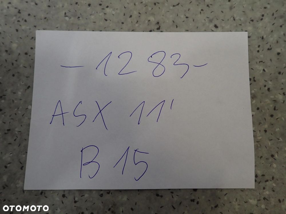 MITSUBISHI ASX 10-16 DESKA ROZDZIELCZA PODUSZKI POWIETRZNE SRS - 2