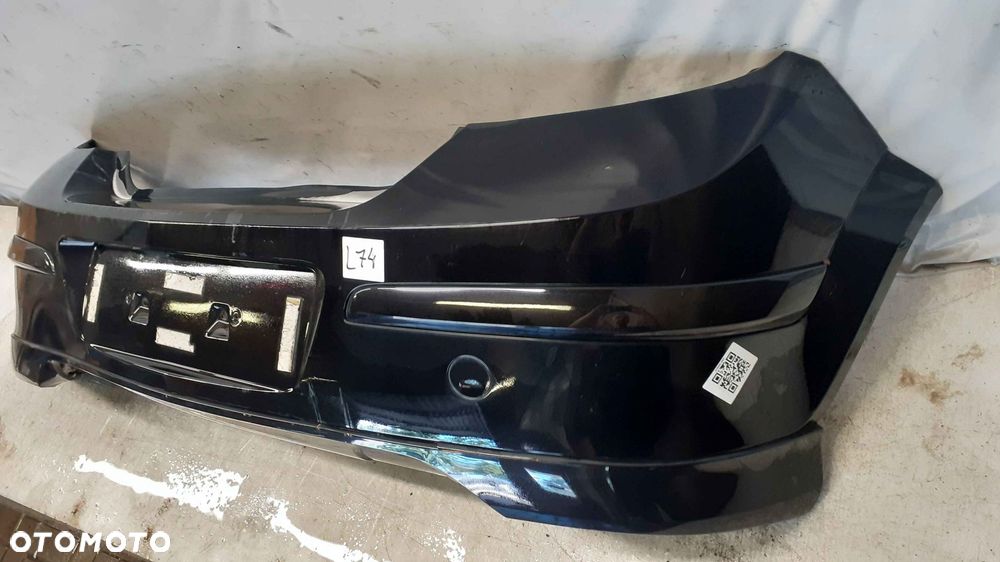 } ZDERZAK TYŁ TYLNY OPEL ASTRA H 3 III Z20R CZARNY DOKŁADKA ! - 3