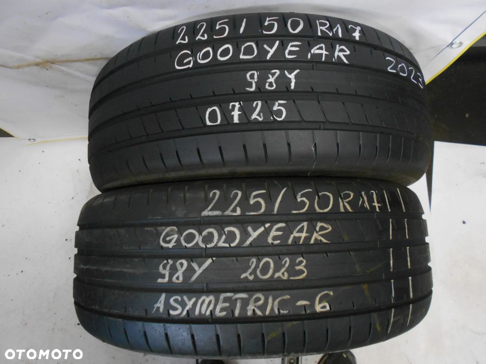 OPONY 225/50R17 GOODYEAR EAGLE F1 ASYMMETRIC 6 DOT 0725 / 2023 6.8MM - 1