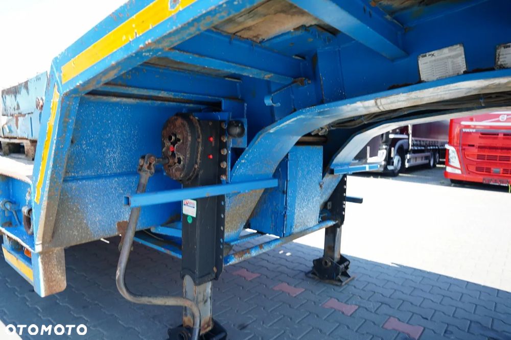 Trax NACZEPA / LAWETA NISKOPODWOZIE 15,3 M / 4 OSIE / 2 SKRĘTNE / DMC 65 000 KG - 22