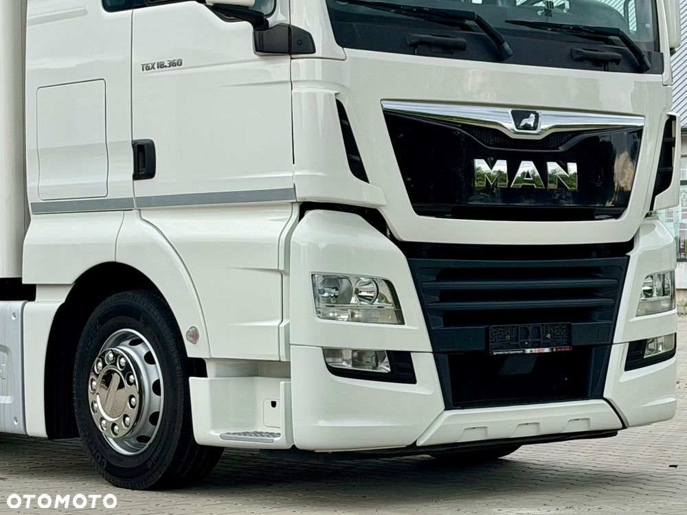 MAN TGX 18.360 / KONTENER / 18 EUROPALET / AUTOMAT / EURO 6 / SYPIALKA / ŁADOWNOŚĆ 7 728 KG / 2018 ROK / SPROWADZONY - 14