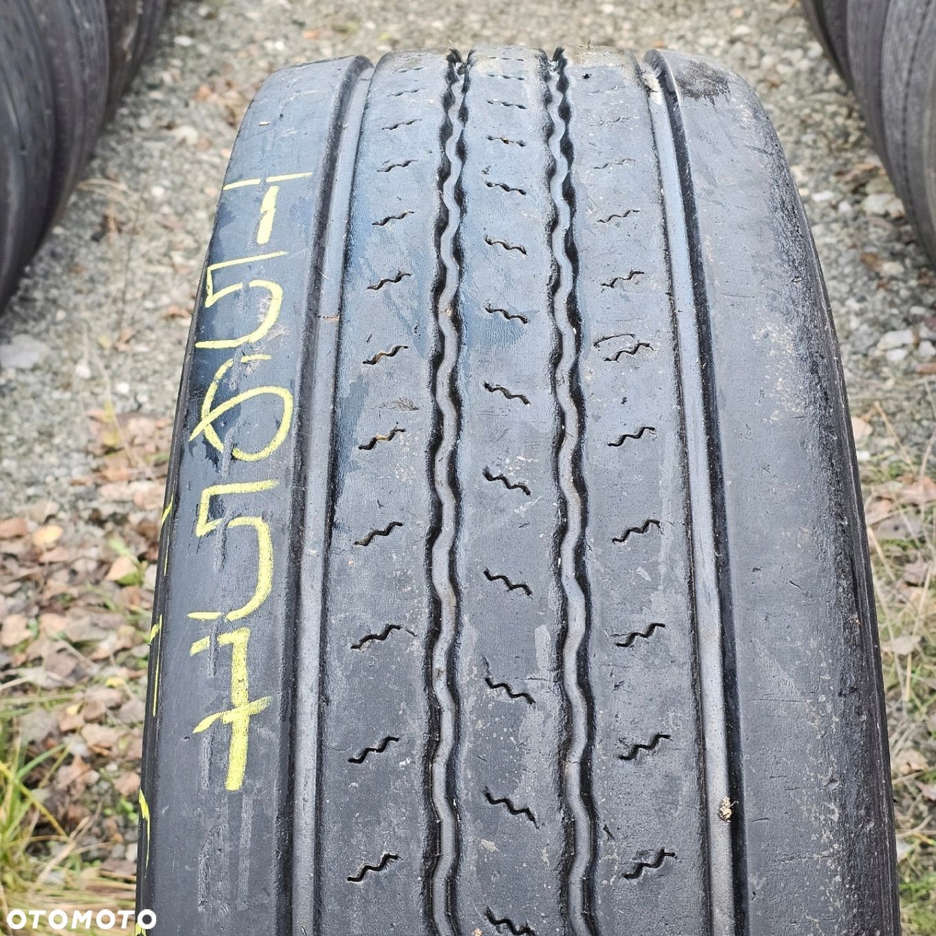 315/70R22,5 SEMPERIT RUNNER F2 9-10mm UŻYWANA OPONA PROWADZĄCA PRZÓD T5657 - 1