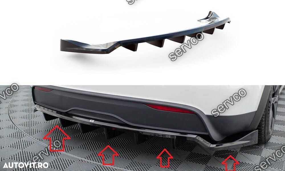 Body kit tuning Tesla Model X Mk1 Facelift 2021- v1 - Maxton Design - 4