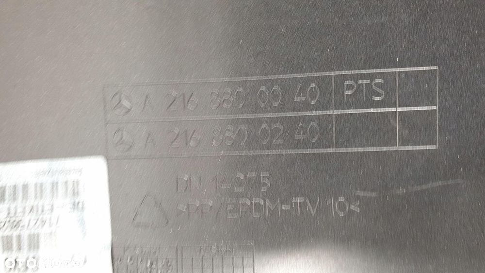 Mercedes CL W216 C216 S klasa Coupe 2006-2010 Zderzak przód przedni - 6