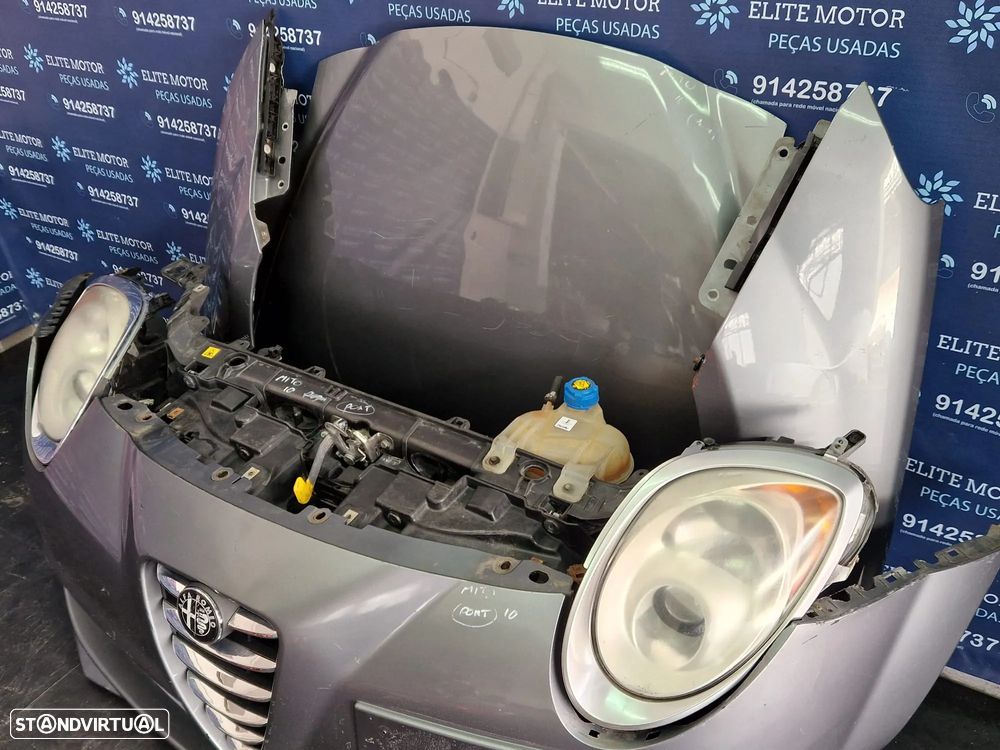 Frente completa usada ALFA ROMEO MITO 1.3 JTD capot parachoques guardalamas oticas radiadores - 5