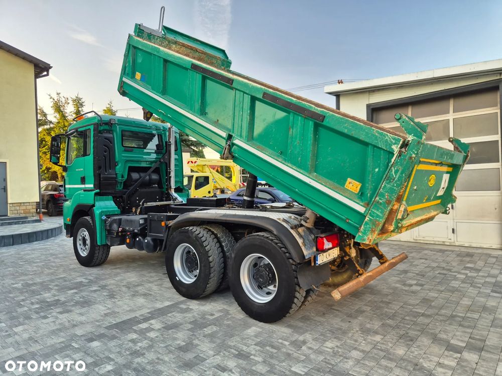 MAN TGS 26.500 6X4 Wywrotka Meiller-Kipper Bordmatic Hydroburta Resor Manual Euro6 Z Niemiec - 4
