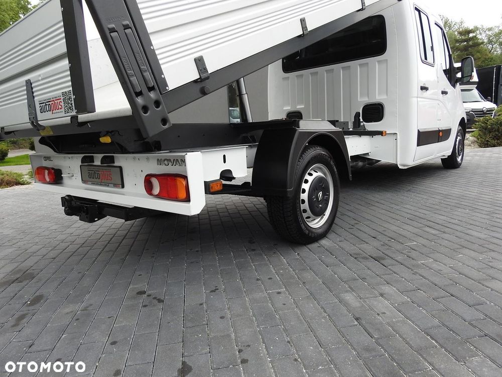 Opel MOVANO PODWÓJNA KABINA DOKA 6 MIEJSC WYWROTKA TEMPOMAT KLIMATYZACJA LEDY  145KM - 27