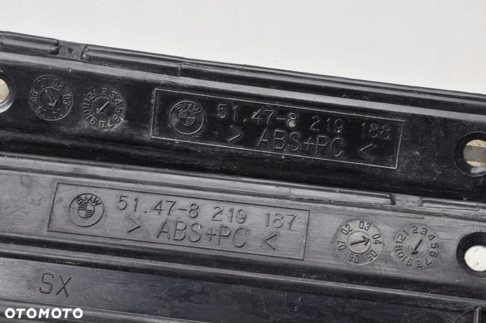 BMW E46 TOURING KOMBI SEDAN LISTWY INDIVIDUAL KOMPLET  7893996 7893995 - 16