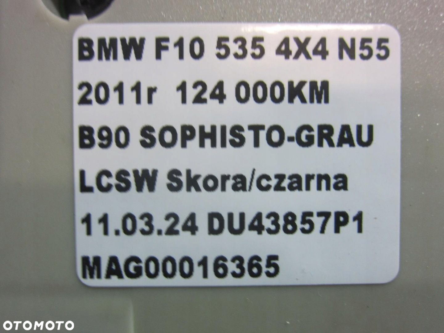 BMW F10 F01 F13 WZMACNIACZ ANTENOWY DIVERSITY 65209229006 9346814 9229006 - 6