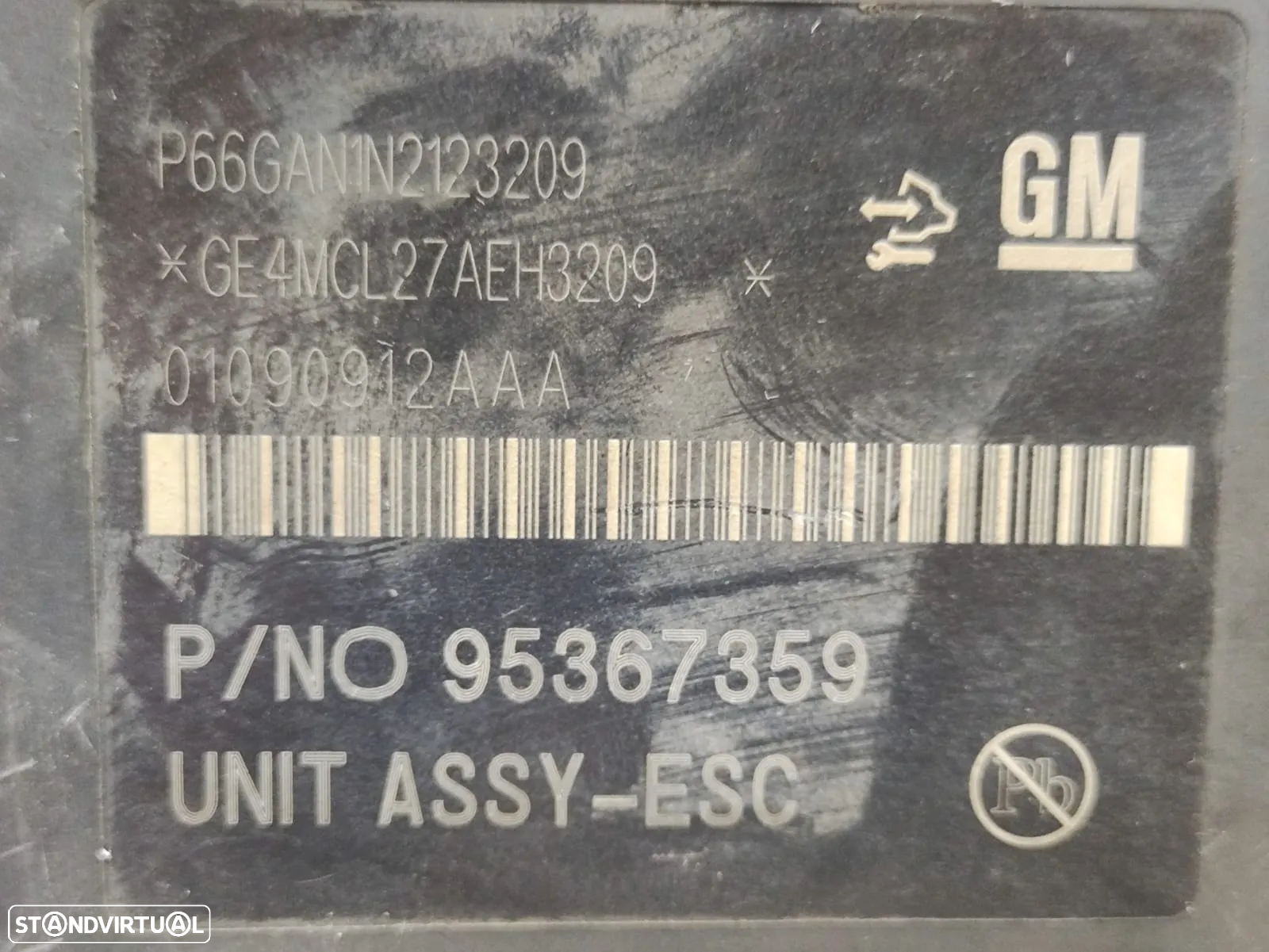 Modulo ABS | Bloco Hidraulico Opel Mokka J13 - 95367359 | 688250455 - Original - 8