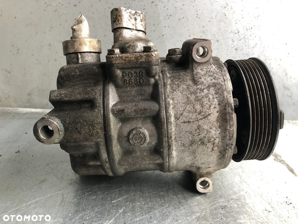 SP-24. Kompresor Sprężarka Klimatyzacji 6PK 1K0820803S Volkswagen Seat Audi Skoda 1.9 2.0 TDI -Wysyłka - 10