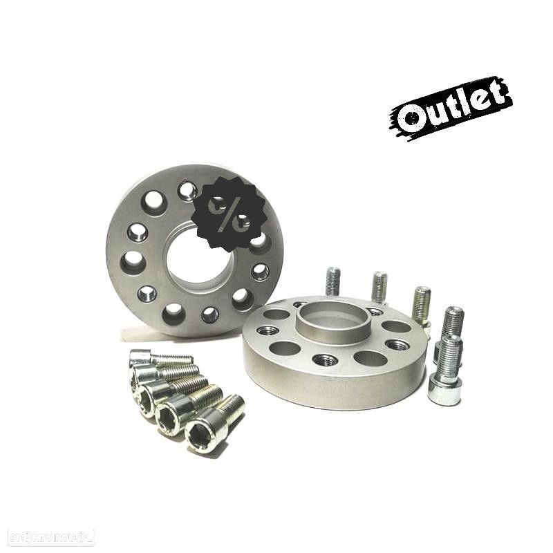 S003501P1 CONJUNTO ESPAÇADORES ALARGADORES DE 60MM 5X120 72,6 BMW - 1