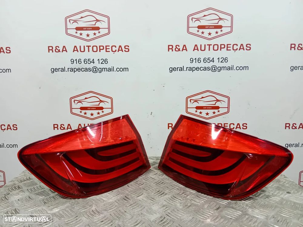 Farolins Trás Traseiro Esquerdo Direito Bmw F10 Série 5 - 3