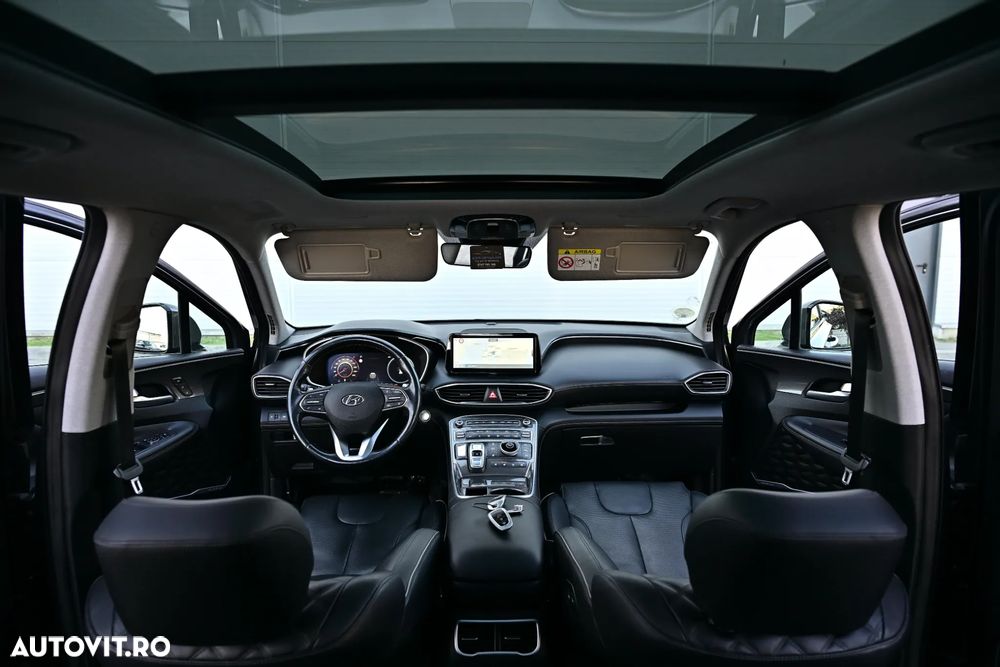 Hyundai Santa Fe blue 2.2 CRDI 2WD Automatik Family+ - 28