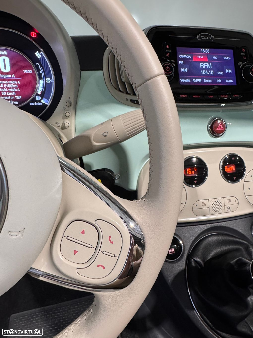 Fiat 500C 1.2 New Lounge - 35