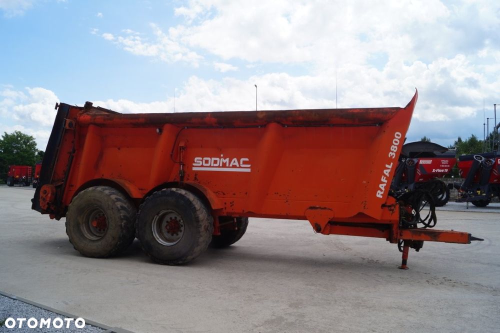 Sodimac Rozrzutnik Obornika RAFAL 3800 2 Osie - 9
