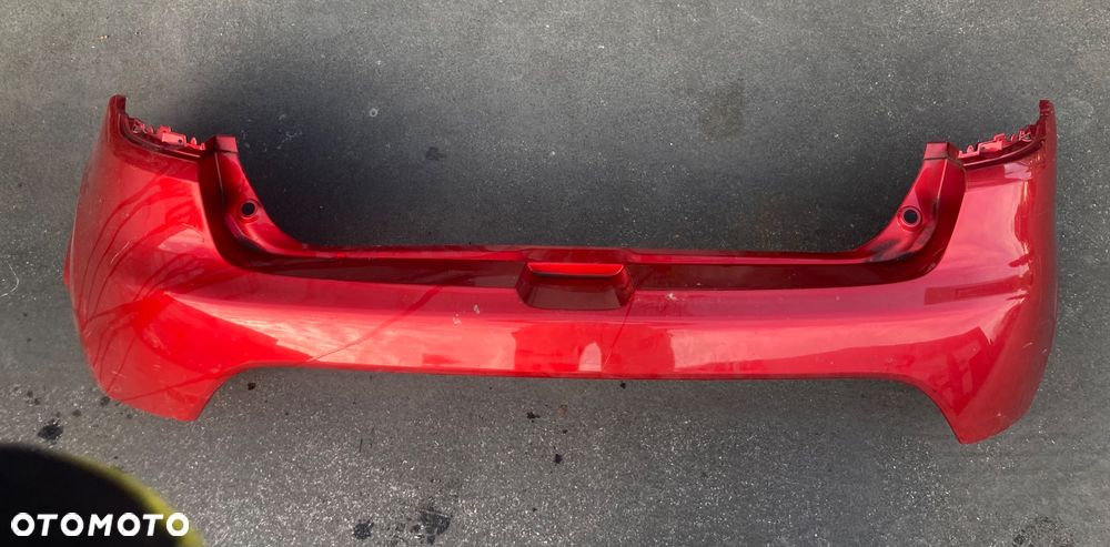 RENAULT CLIO 4 IV Lift ZDERZAK TYLNY tylni tył czerwony Wwa - 4