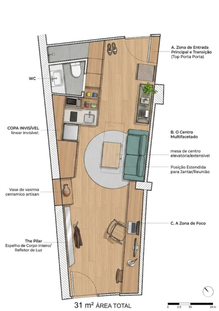 Loja centro Guimarães ideal habitação ou apartamento - Grande imagem: 3/14