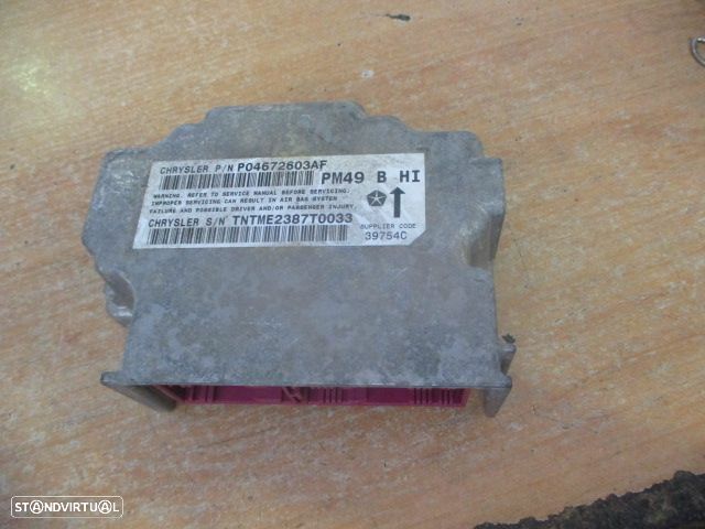 Modulo Airbag P04672603AF DODGE CALIBER 2008 2.0 CRD 140CV 5P PRETO