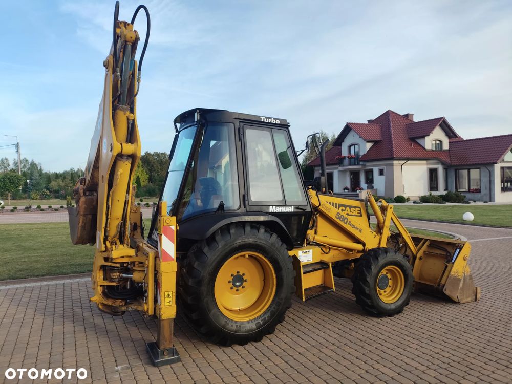 Case 580 SK , KOPARKO-ŁADOWARKA  , BEZ VAT , UMOWA KUPNA -SPRZEDAŻY , STAN SUPER - 4
