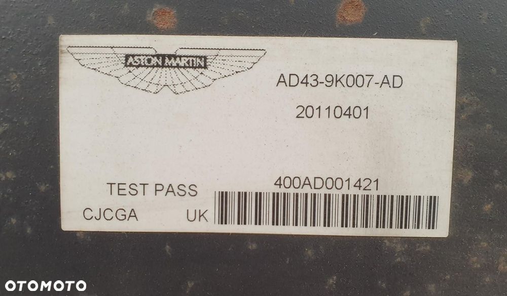 ZBIORNIK BAK POMPA PALIWA ASTON MARTIN RAPIDE - 4