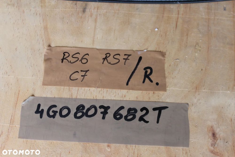 KRATKA ZDERZAKA PRAWA AUDI RS6 RS7 C7 LIFT 4G0807682T 2015 - 9