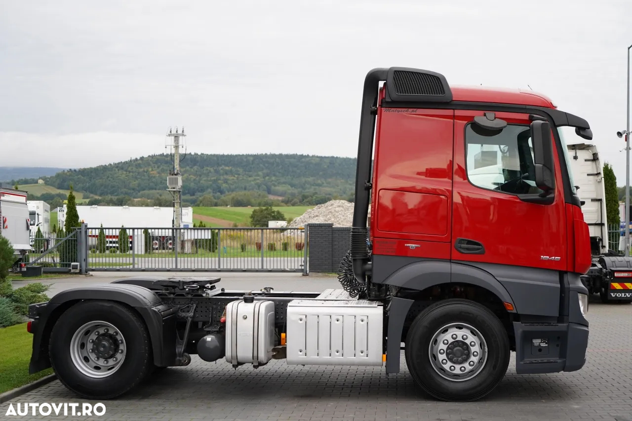 Mercedes-Benz ACTROS 1845 / SISTEM HIDRAULIC / CABINĂ JOSĂ / EURO 6 / - 9