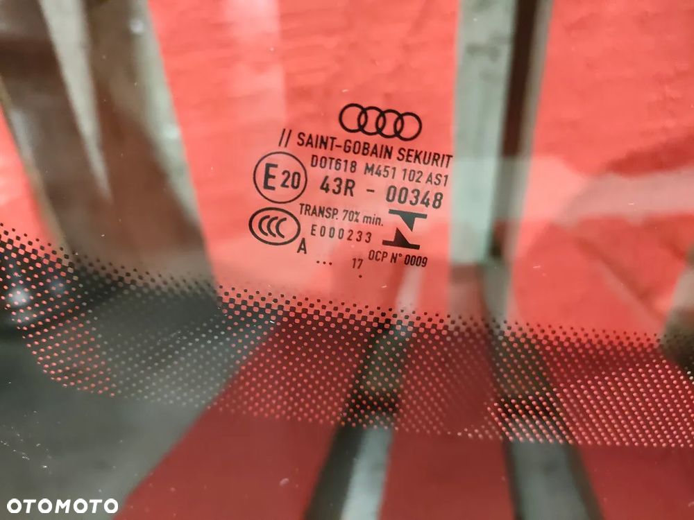 AUDI A4 B9 szyba przednia oryginal sensor ,kamera - 2