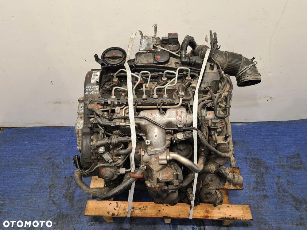 VW GOLF VI 2.0TDI 110KM SILNIK KOMPLETNY WTRYSKI TURBO CBD - 7