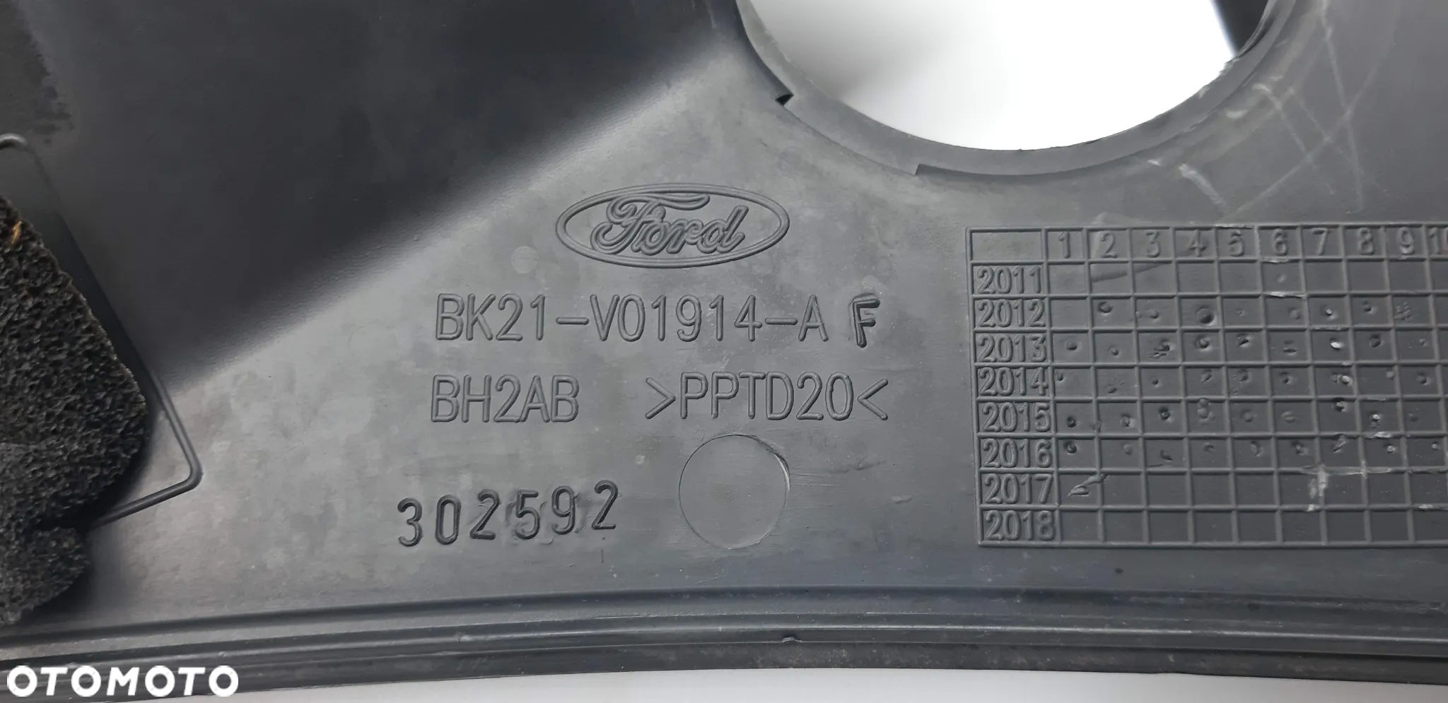 Podszybie BK21-V01914-AF Ford Transit Custom 2.0d 2017r - 5