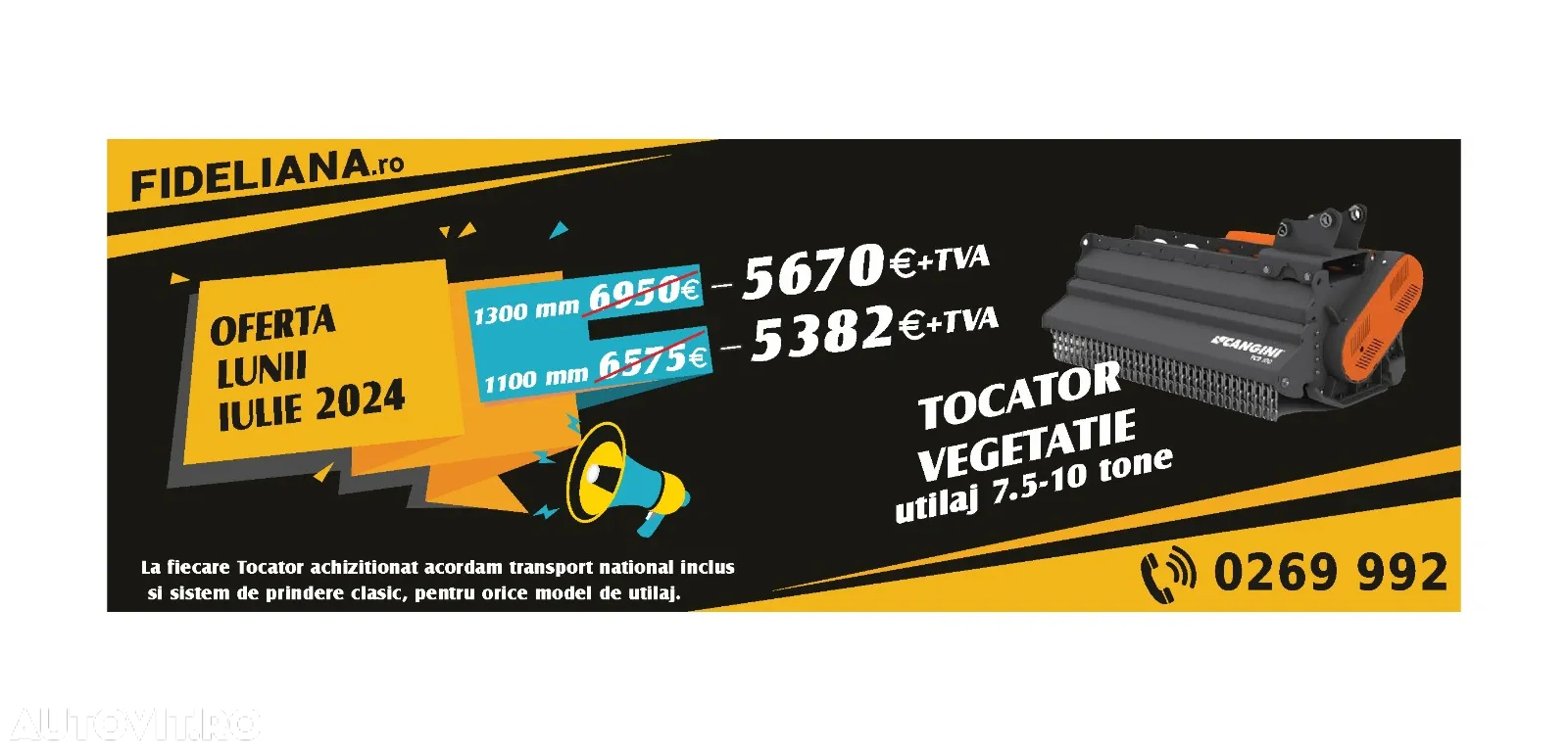 Tocator buldoexcavator - 3