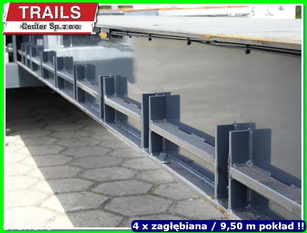 Inny Naczepa rozciągana dł. 18,60 m, zagłębiana x 4, szer. 3,00 m - NAJAZDY HYDRAULICZNE. !!! - 10
