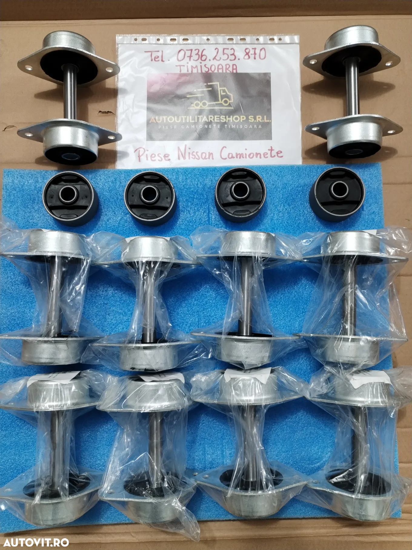 SUPORT CABINA NISSAN ATLEON NOU ORIGINAL TAMPON BUCSA CAUCIUC 95520LA20A - 12