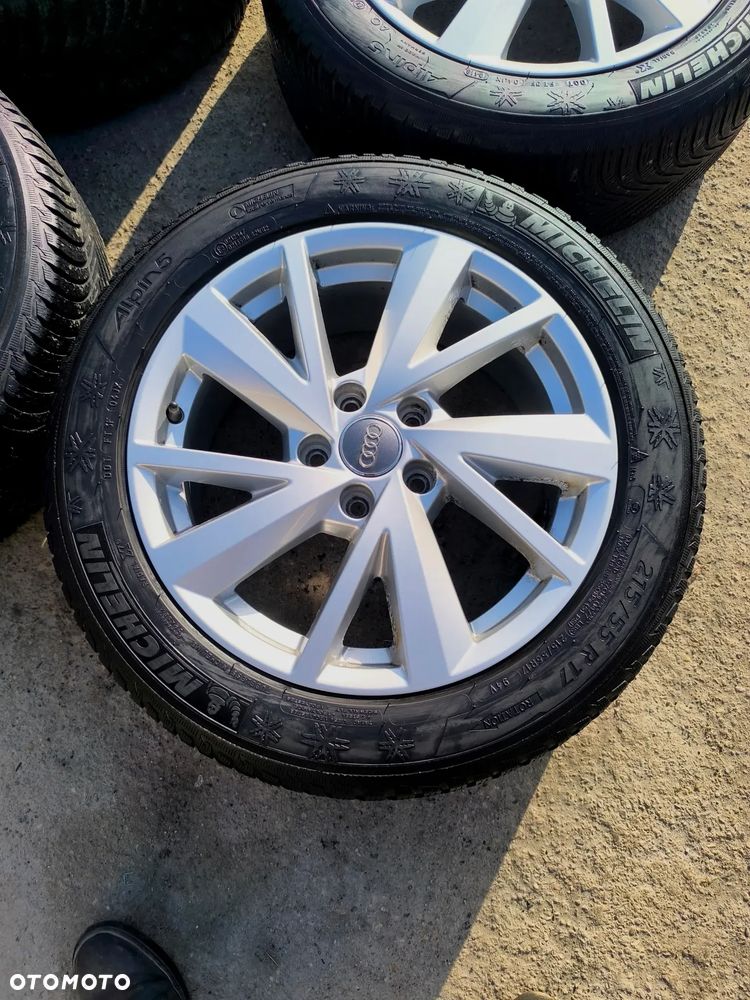 5x112 Alufelgi Felgi Aluminiowe 17 Koła Zimowe Zima AUDI A3 8V 8P A4 B5 B6 B7 A6 C5 C6 Q2 Q3 VW SHARAN II 2 TROC PASSAT B8 TIGUAN SEAT EXEO ATECA ALHAMBRA II SKODA YETI Legnica ALU-RAD 215/55 5mm - 5