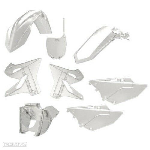 kit plasticos polisport yamaha restyling transparente yz 125 / yz 250 - 1