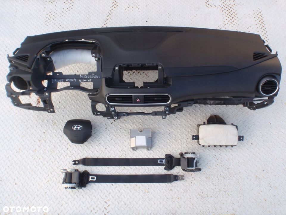 HYUNDAI KONA DESKA KONSOLA KOKPIT PULPIT PÓŁKA PARAPET AIRBAG naprawa regeneracja - 3