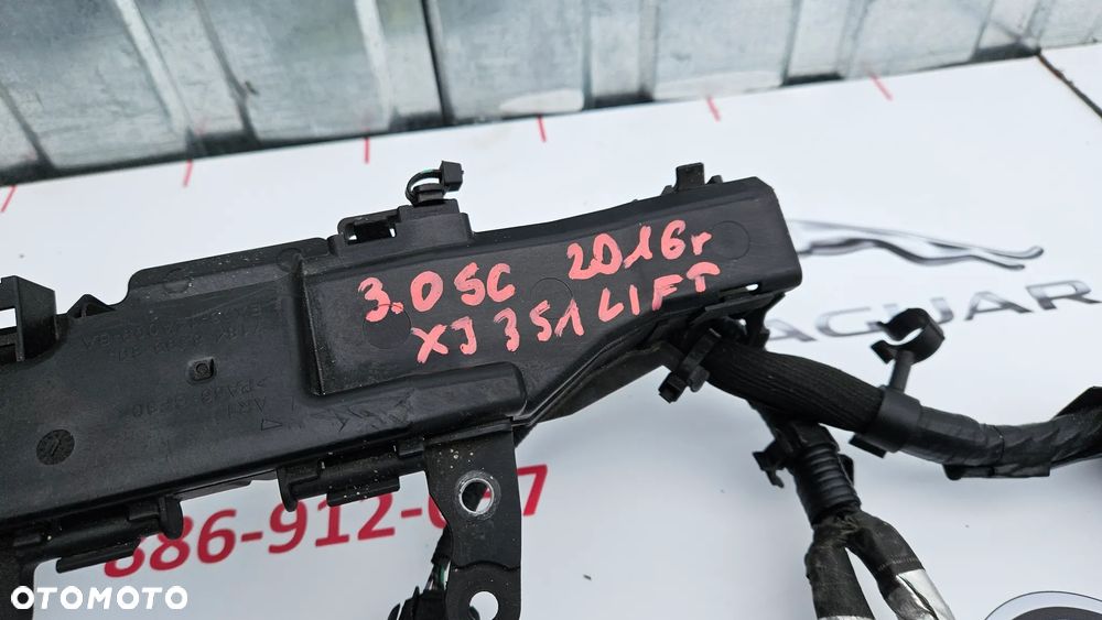 Jaguar XJ 351 LIFT 2015-2019 3.0 SC 306PS 340 KM  Instalacja silnika Wiązka Przewody GX53-12C508-BB - 10