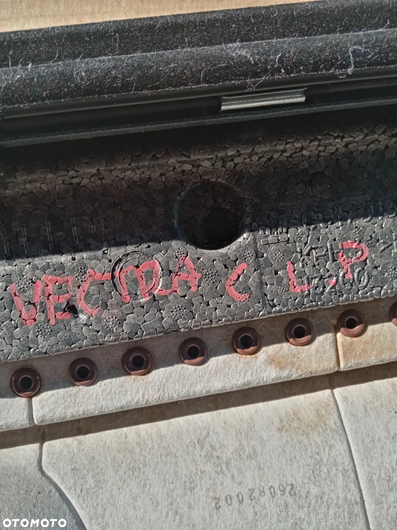 Boczek tapicerka lewy przód przednia lewa Opel Vectra C - 5