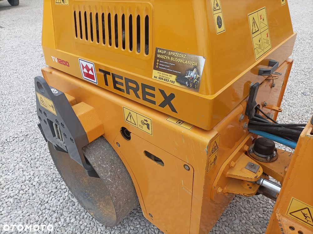 Terex TV 1200 / WALEC DROGOWY / 3T / JAK NOWY / SPROWADZONY / - 9