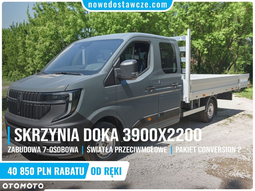 Renault Master 2.0 170KM Skrzynia Doka 7 osobowa - 2