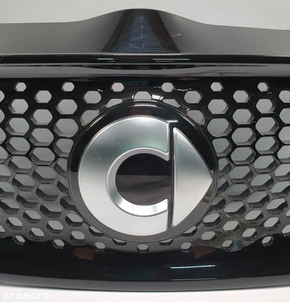 GRILL ATRAPA ZDERZAKA PRZÓD SMART FORFOUR II 453 A4538881523 - 4