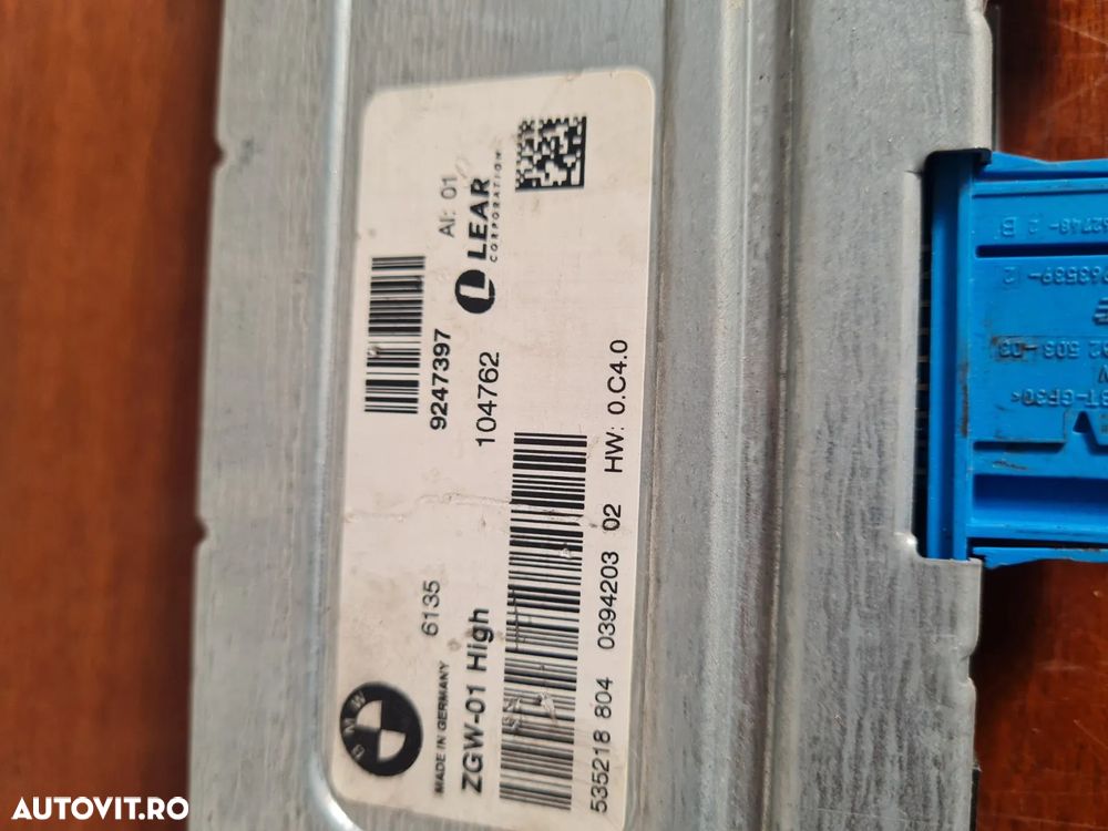 Modul Gateway Bmw Cod  F10 F11 F30 F31 F06  F12 F13 X5 X6 F15 F16 X3 X4 F25 F26 Factura Si Garantie - 5