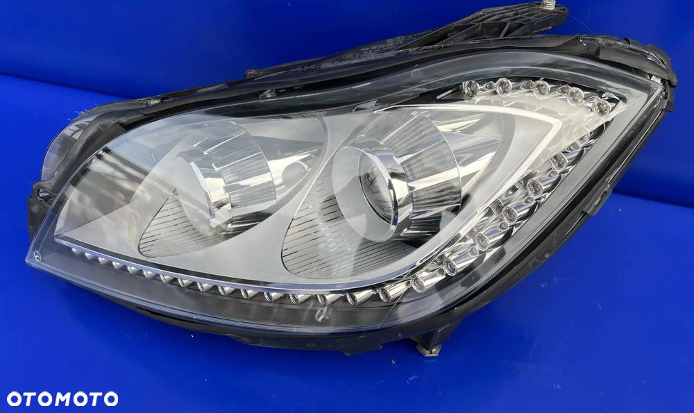 Reflektor lewy bi-xenon + LED lampa lewa OE Mercedes W218 CLS 11r Europa - 2