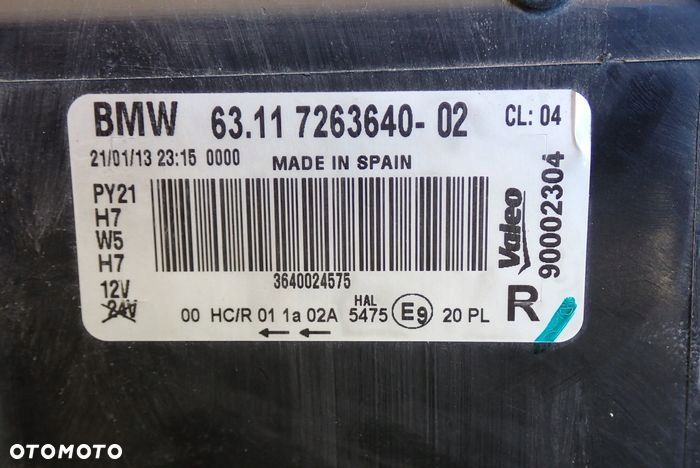 BMW E81 E82 E88 E87 1 LIFT 07-11 reflektor prawy lampa prawa - 5