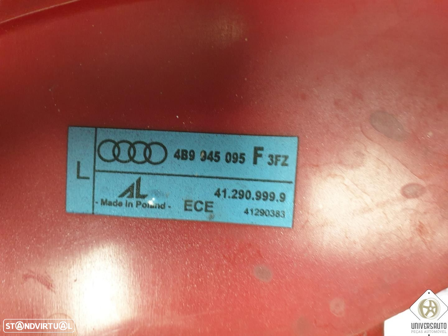 FAROLIM TRASEIRO ESQUERDO AUDI A6 AVANT 2002 - 2