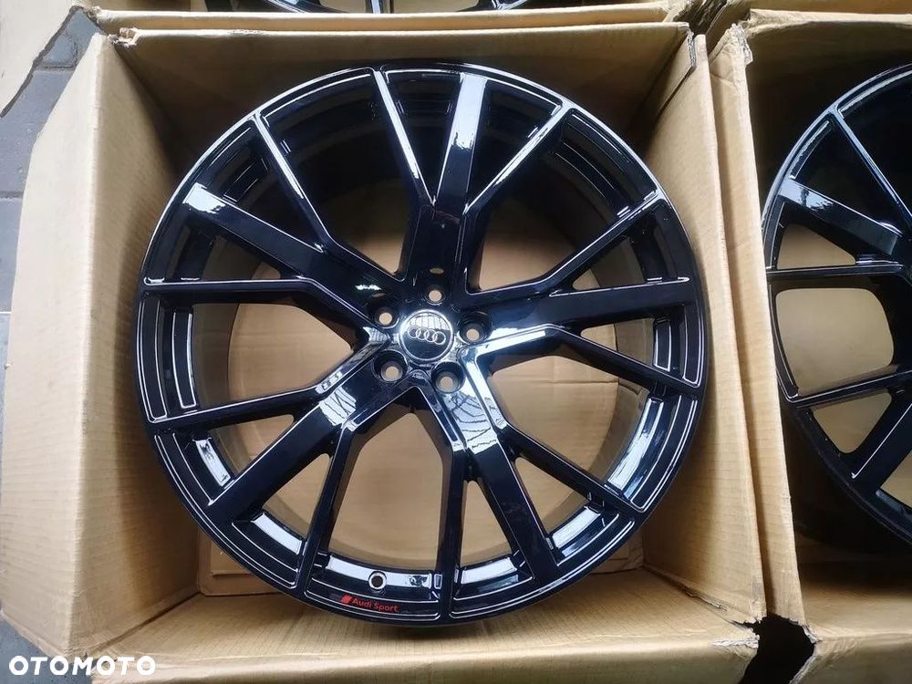 FELGI Audi q7 sq7 q8 SQ8 RSQ8 rs6 rs7 22'' BLACK - 6