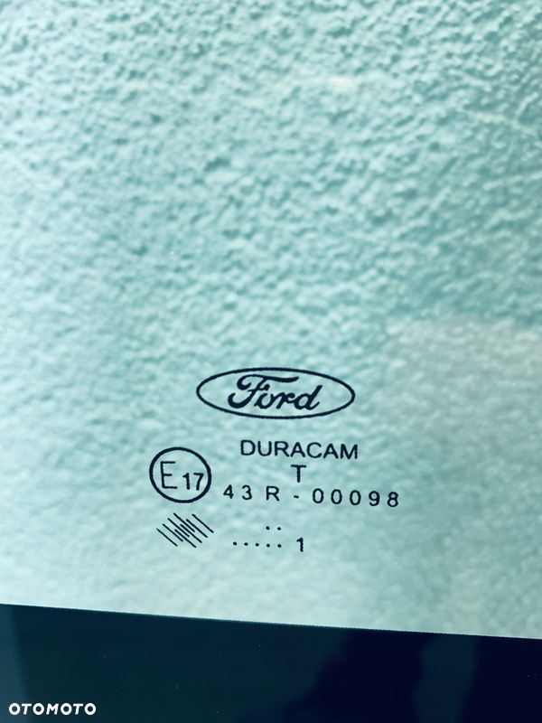 Szyba boczna lewa FORD TRANSIT 2006-2014 KRÓTKI II pole z okienkiem - 2