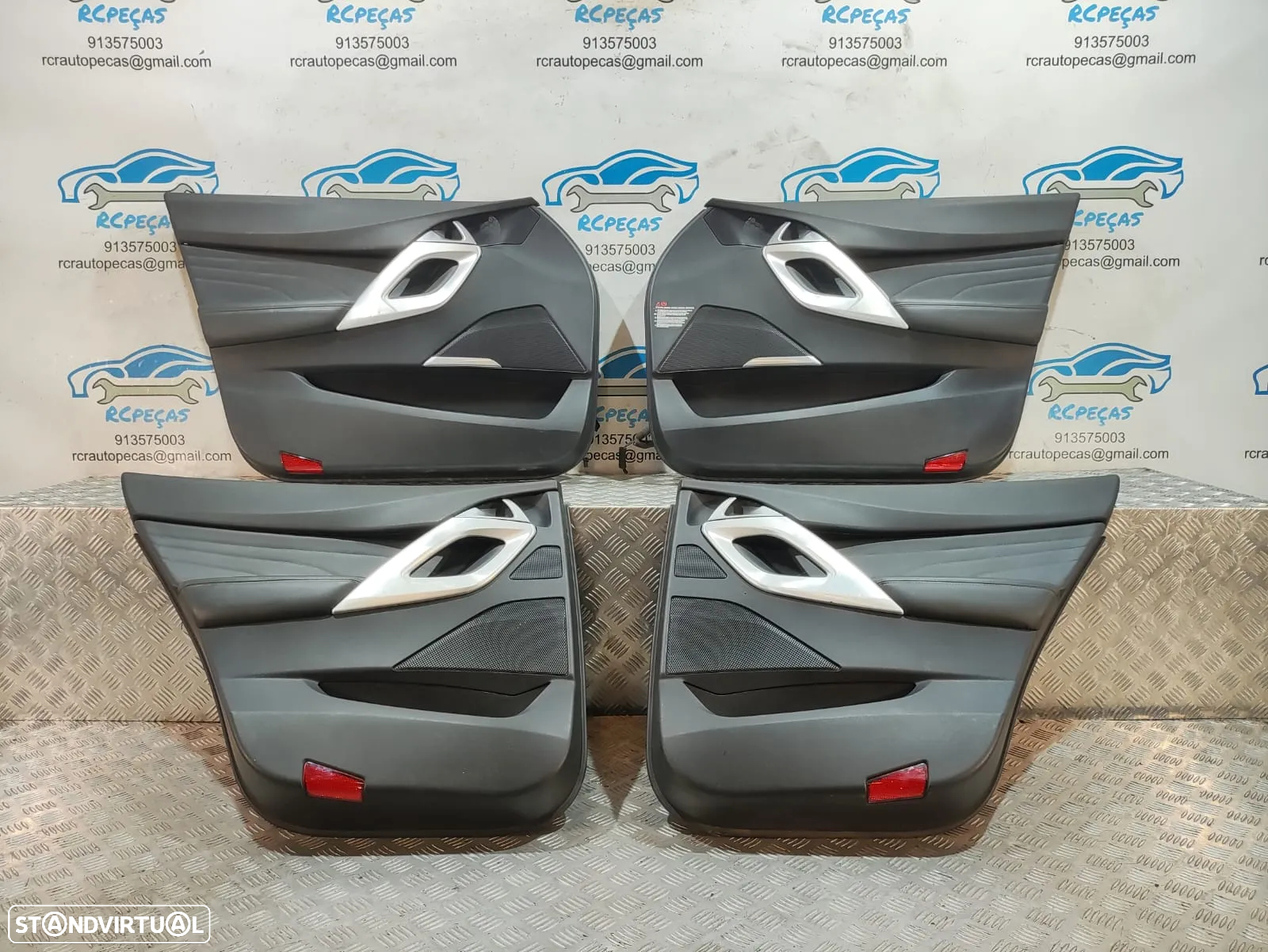 Conjunto quartelas frente traseira esquerda direita Citroen DS5 - 2